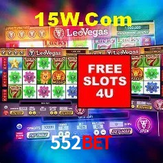 Jackpots e promoções na 552Bet